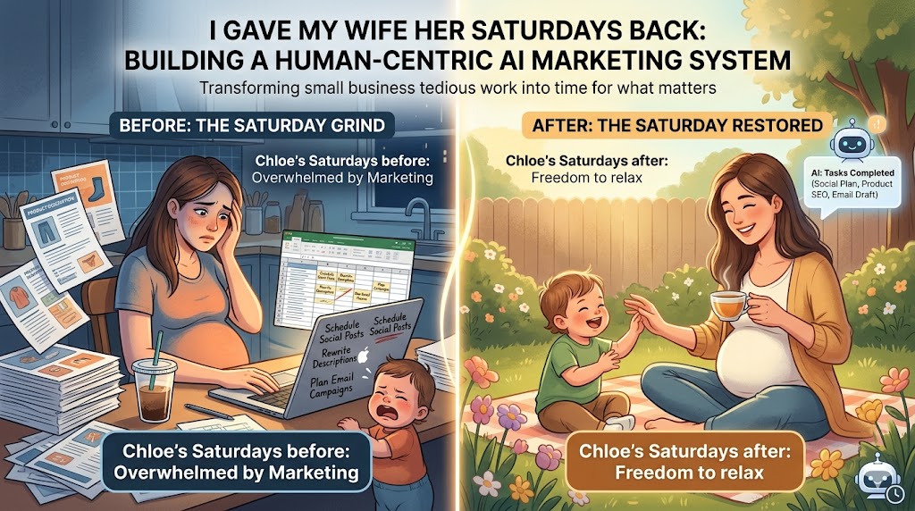 I gave my wife her Saturdays back